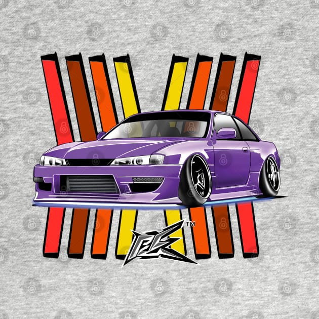 SILVIA S14 KOUKI PURPLE by naquash